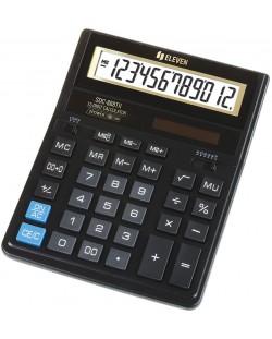 Kalkulator Eleven - SDC-888TII, 12 znamenki, crni