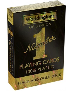 Karte za igranje - WADDINGTONS NO. 1 Black and Gold