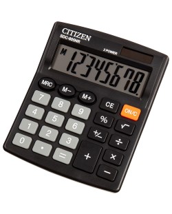 Kalkulator Citizen - SDC-805NR, 8-znamenkasti, crni