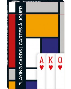 Karte za igranje Piatnik - tamni pravokutnici