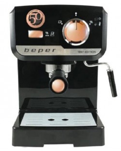 Aparat za kavu Beper - BC.001,  15 Bar, 0.6 l, crni