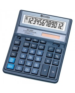 Kalkulator Eleven - SDC-888XBL, 12 znamenki, plavi