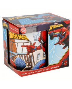 Keramička šalica Uwear - Spiderman Streets,  325 ml