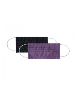 Set ženskih maski KikkaBoo, Purple & Black, 18 cm, 2 komada