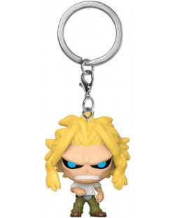 Privjesak za ključeve Funko Pocket POP! Animation: My Hero Academia - All Might (Weakened State)