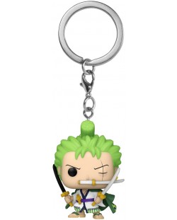 Privjesak za ključeve Funko Pocket POP! Animation: One Piece - Roronoa Zoro