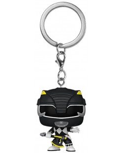 Privjesak za ključeve Funko Pocket POP! Television: Mighty Morphin Power Rangers - Black Ranger