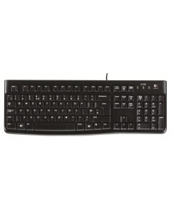 Tipkovnica Logitech - K120, crna