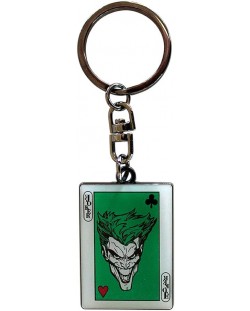 Privjesak za ključeve ABYstyle DC Comics: Batman - The Joker's card