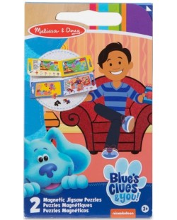 Knjiga s magnetskim slagalicama Melissa & Doug - Blue's Clues & You	