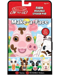 Knjižica s naljepnicama Melissa & Doug – Životinje s farme