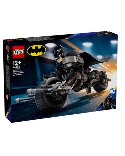 Konstrukcijski set LEGO DC Comics Super Heroes - Batman konstrukcijska figura i Bat-Pod bicikl (76273)