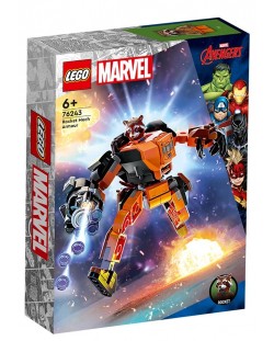 Konstruktor LEGO Marvel Super Heroes - Raketin robotski oklop (76243)