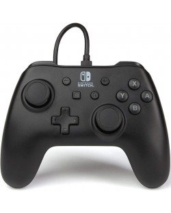 Kontroler PowerA - Wired Controller, žični, za Nintendo Switch, Black Matte 