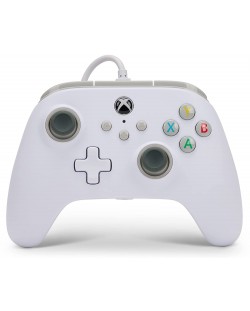 Kontroler PowerA - Xbox One/Series X/S, žični, White