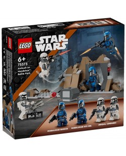 Konstrukcijski set LEGO Star Wars - Zasjeda na Mandalore Battle Packu (75373) 