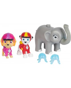 Set figura Spin Master Paw Patrol Jungle Pups - Marshall i Skye