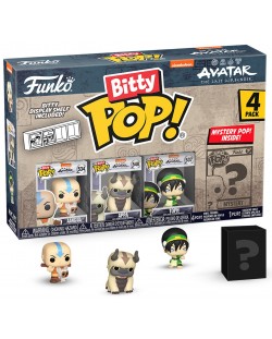 Set mini figurica Funko Bitty POP! Animation: Avatar: The Last Airbender - 4-Pack (Series 1)