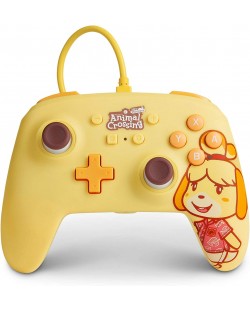 Kontroler PowerA - Enhanced, žični, za Nintendo Switch, Animal Crossing, Isabelle