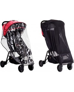 Set kišne navlake i suncobrana za kolica Phil&Teds Mountain Buggy Nano