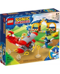 Konstruktor LEGO Sonic - Tailsova radionica i avion Tornado (76991)