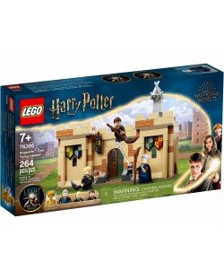 Konstrukcijski set LEGO Harry Potter - Prvi sat letenja u Hogwartsu (76395)