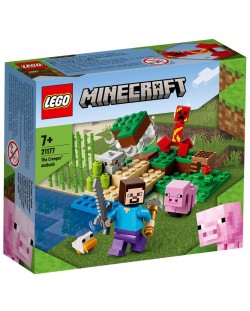 Konstruktor Lego Minecraft - Zasjeda na Creeper (21177)