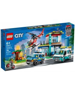 Konstruktor LEGO City - Stožer za hitnu pomoć(60371)