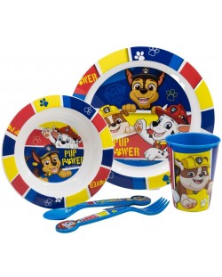 Set za hranjenje Stor - Micro, Paw Patrol Pup Power, 5 dijelova