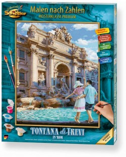 Set za slikanje po brojevima Schipper - Fontana di Trevi u Rimu