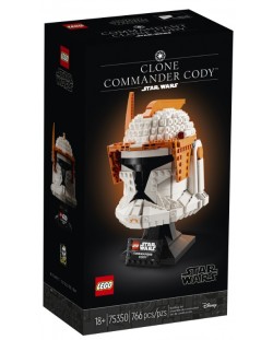 Konstruktor LEGO Star Wars - Kaciga zapovjednika klonova Codyja (75350)