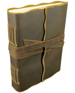 Kožna bilježnica Lamali - Yaatra, 18 x 23 cm