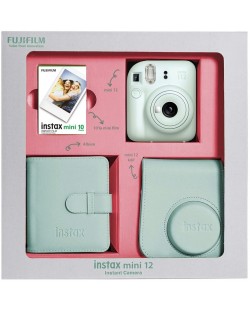 Set Fujifilm - instax mini 12 Bundle Box, Mint Green