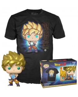 Set Funko POP! Collector's Box: Animation - Dragon Ball Z (Son Goku) (Metallic) (Special Edition)