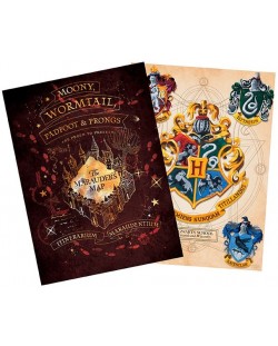 Set mini postera GB eye Movies: Harry Potter -Crests & Marauders