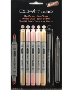 Set markera Copic Ciao – Boje tijela, 5+1