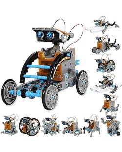 Konstruktor 12 u 1 Acool Toy - Robot sa solarnom pločom