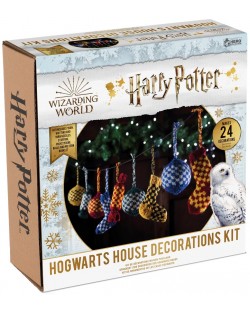 Komplet za pletenje Eaglemoss Movies: Harry Potter - Hogwarts House Decorations Kit
