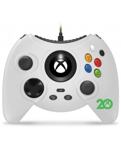 Kontroler Hyperkin - Duke, Xbox 20th Anniversary Limited Edition, žičani, bijeli (Xbox One/Series X/S/PC)