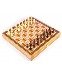 Set Manopoulos 4 u 1 - Šah, Backgammon, Ne ljuti se čovječe, Zmije i ljestve, Naranča