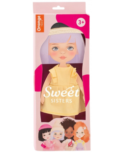 Set odjeće za lutke Orange Toys Sweet Sisters - Žuta haljina