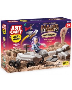 Set kinetičkog pijeska Art Craft - Mars
