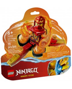 Konstruktor LEGO Ninjago -  Kaijev zmajev skok u spinjitsu (71777)