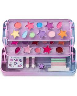 Set šminke za djecu Martinelia - Metalnja kutija s 3 pretinca