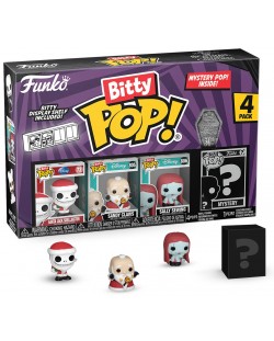 Set mini figurica Funko Bitty POP! Disney: Nightmare Before Christmas - 4-Pack (Series 4)