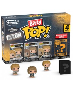 Set mini figurica Funko Bitty POP! Movies: The Lord of the Rings - 4-Pack (Series 3)