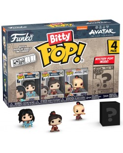 Set mini figurica Funko Bitty POP! Animation: Avatar: The Last Airbender - 4-Pack (Series 2)