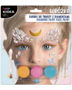 Set boja za lice Kidea -  Vila, s dijamantima