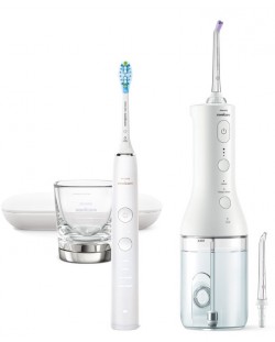 Set Philips Sonicare - Power Flosser 3000 , 3 vrha, bijeli