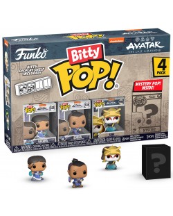 Set mini figurica Funko Bitty POP! Animation: Avatar: The Last Airbender - 4-Pack (Series 4)